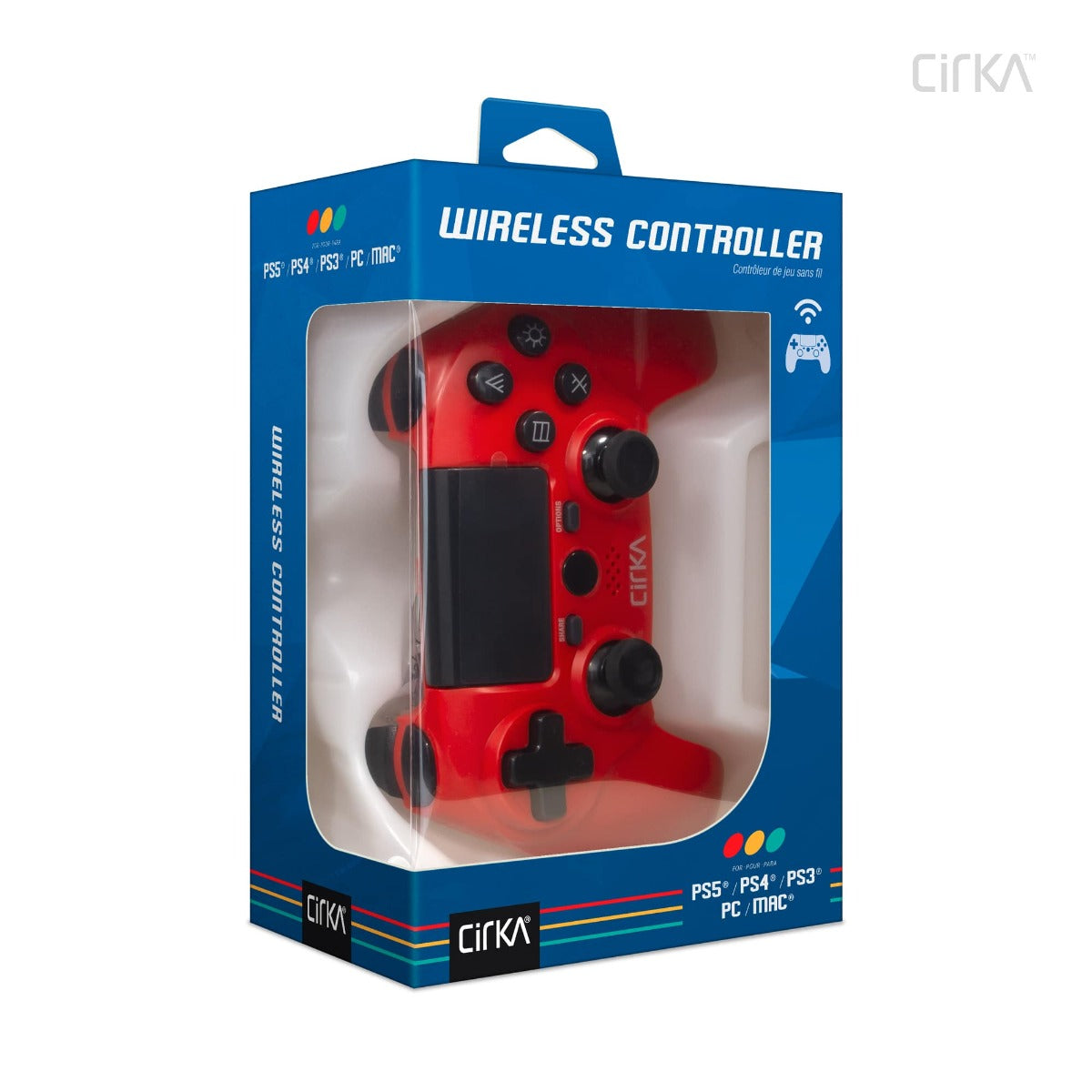 NuForce PS4 Wireless Controller - Red