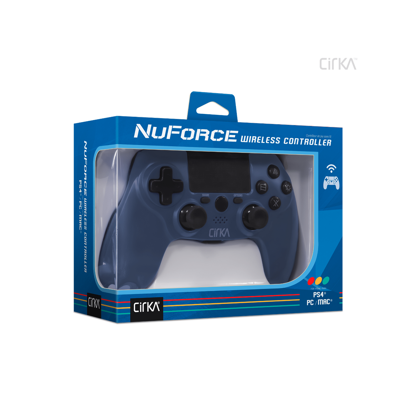 NuForce PS4 Wireless Controller - Blue