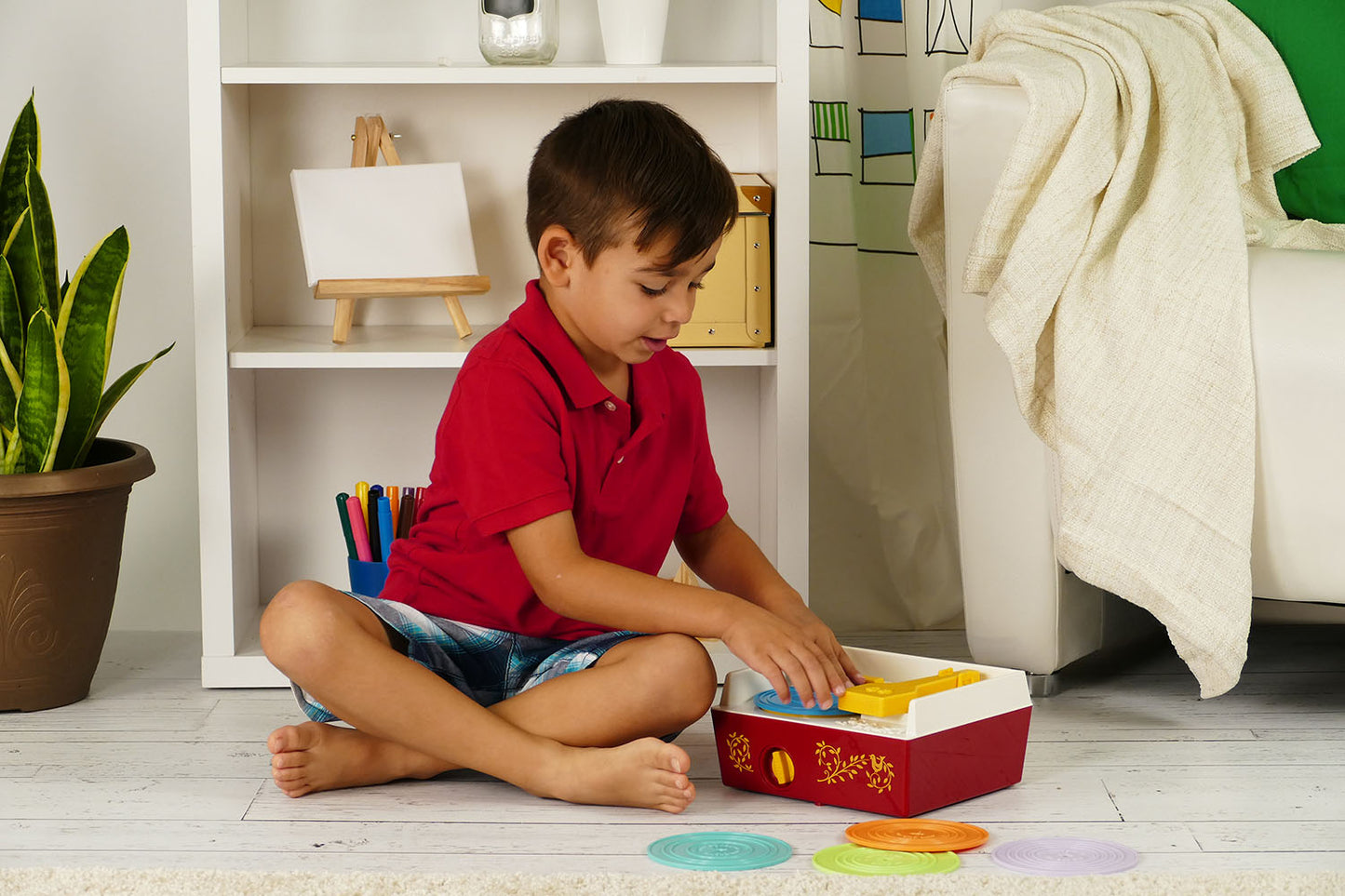Fisher Price Record Player Music Toy With 10 Classic Tunes