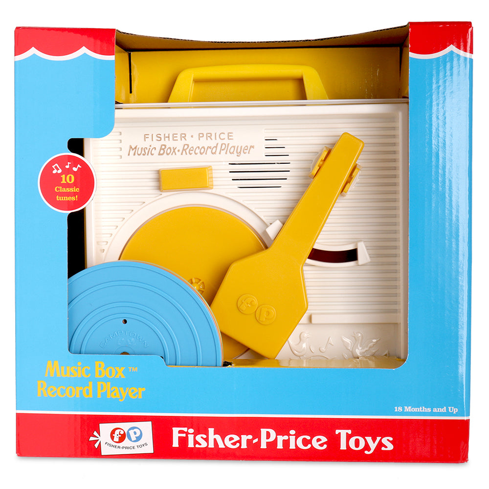 Fisher Price Record Player Music Toy With 10 Classic Tunes