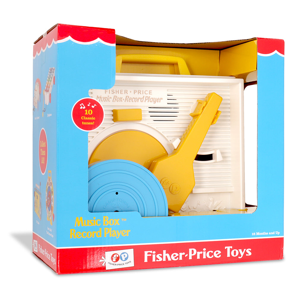 Fisher Price Record Player Music Toy With 10 Classic Tunes