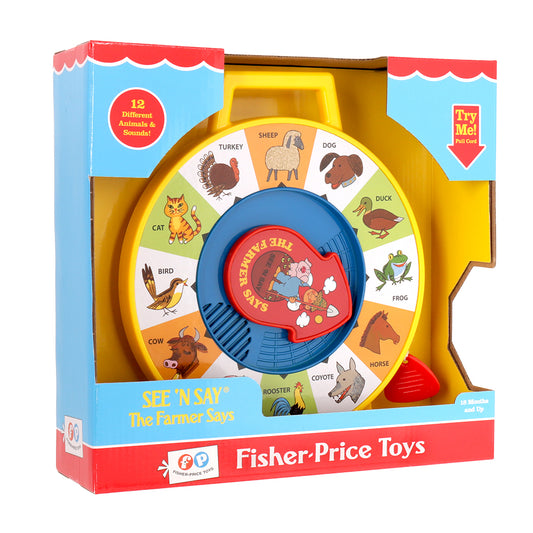 Fisher Price Classic See 'n Say Farmer Says Learning Toy