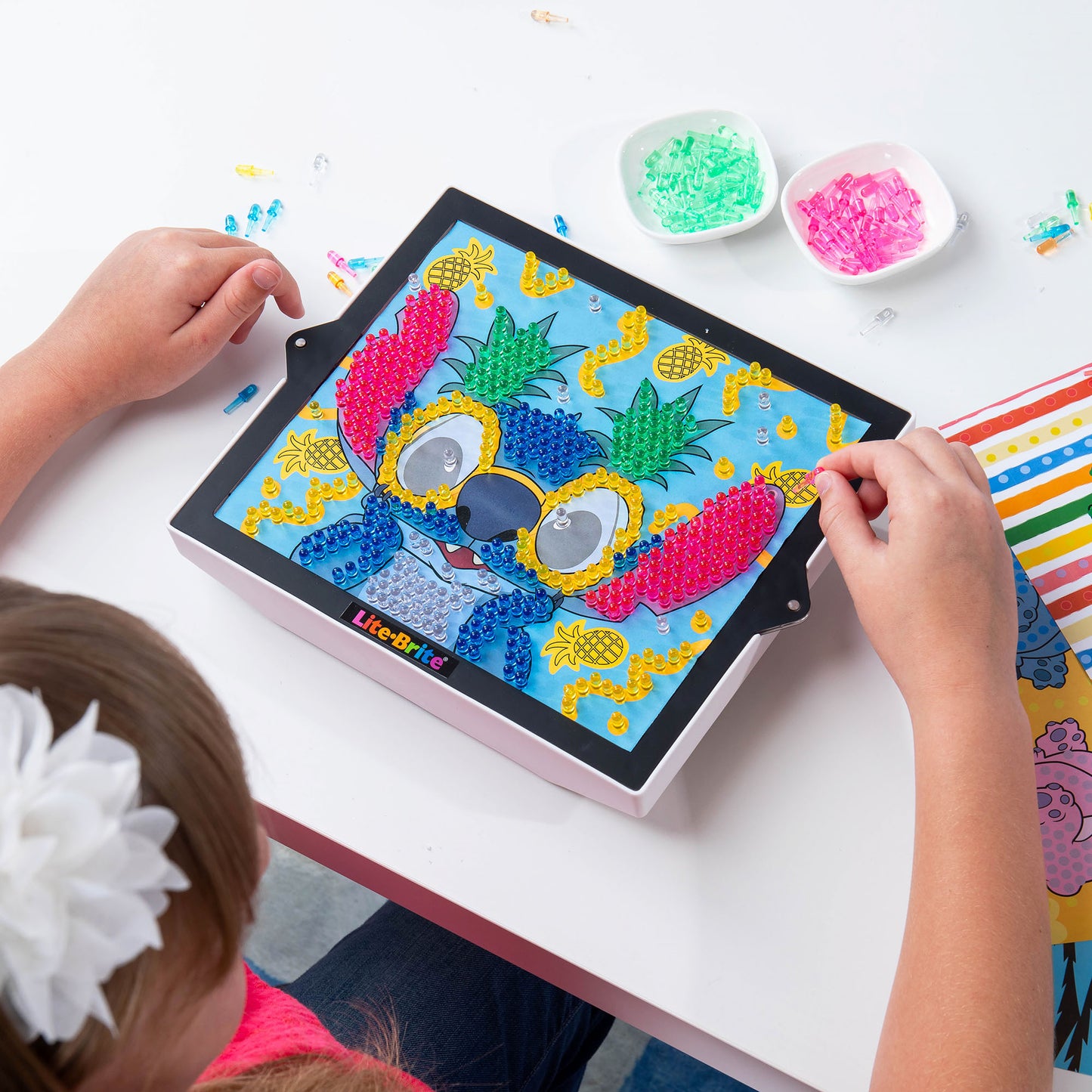 Lite-Brite Colourpop Disney Stitch Creative Peg Board Toy