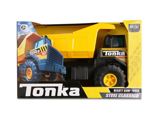 Tonka Steel Classics Mighty Dump Truck For Kids
