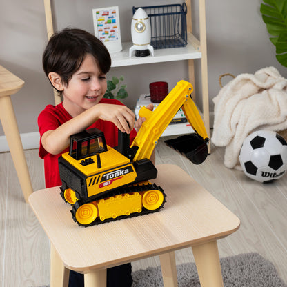 Tonka Steel Classics Excavator Toy For Kids