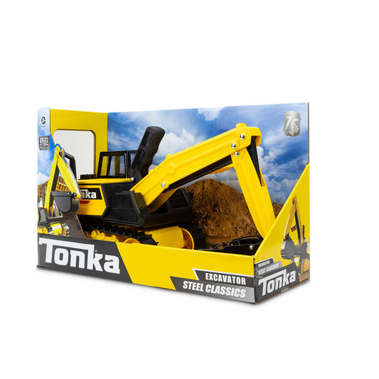 Tonka Steel Classics Excavator Toy For Kids