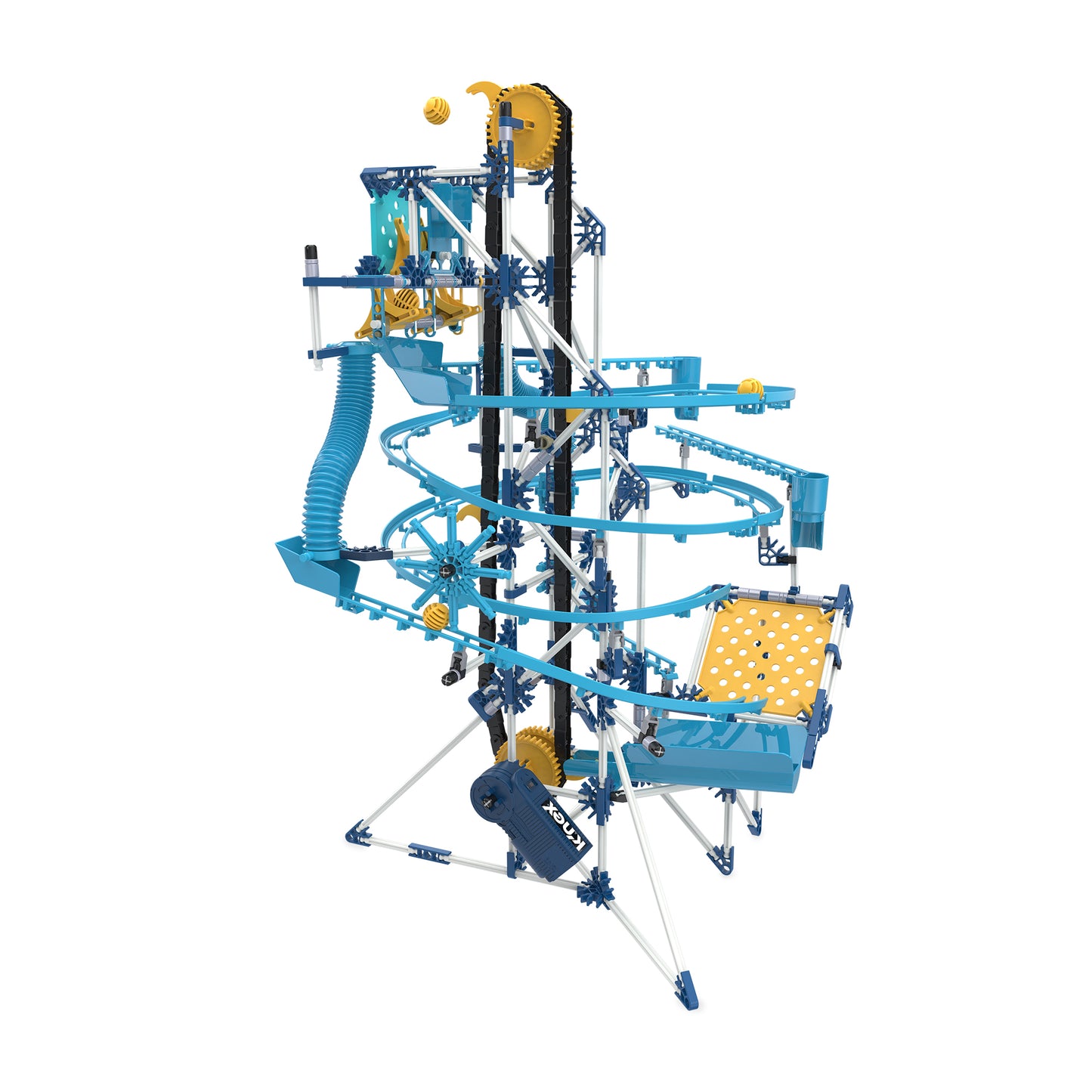K'NEX Motorised Marble Run Building Set With 3 Models Incl.