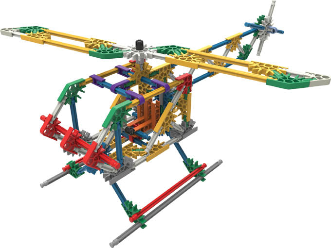 K'NEX Classics 863 pc/ 100 Model Building Set