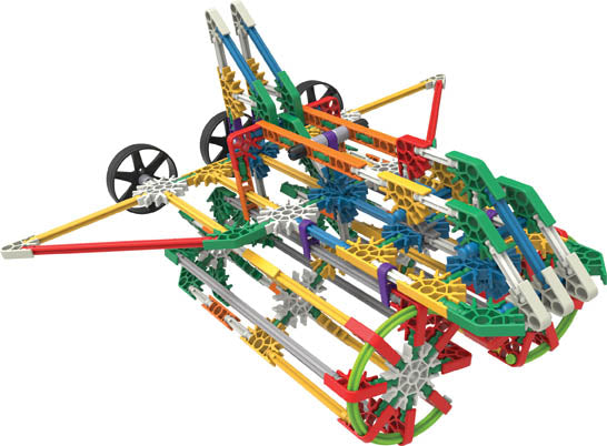 K'NEX Classics 863 pc/ 100 Model Building Set