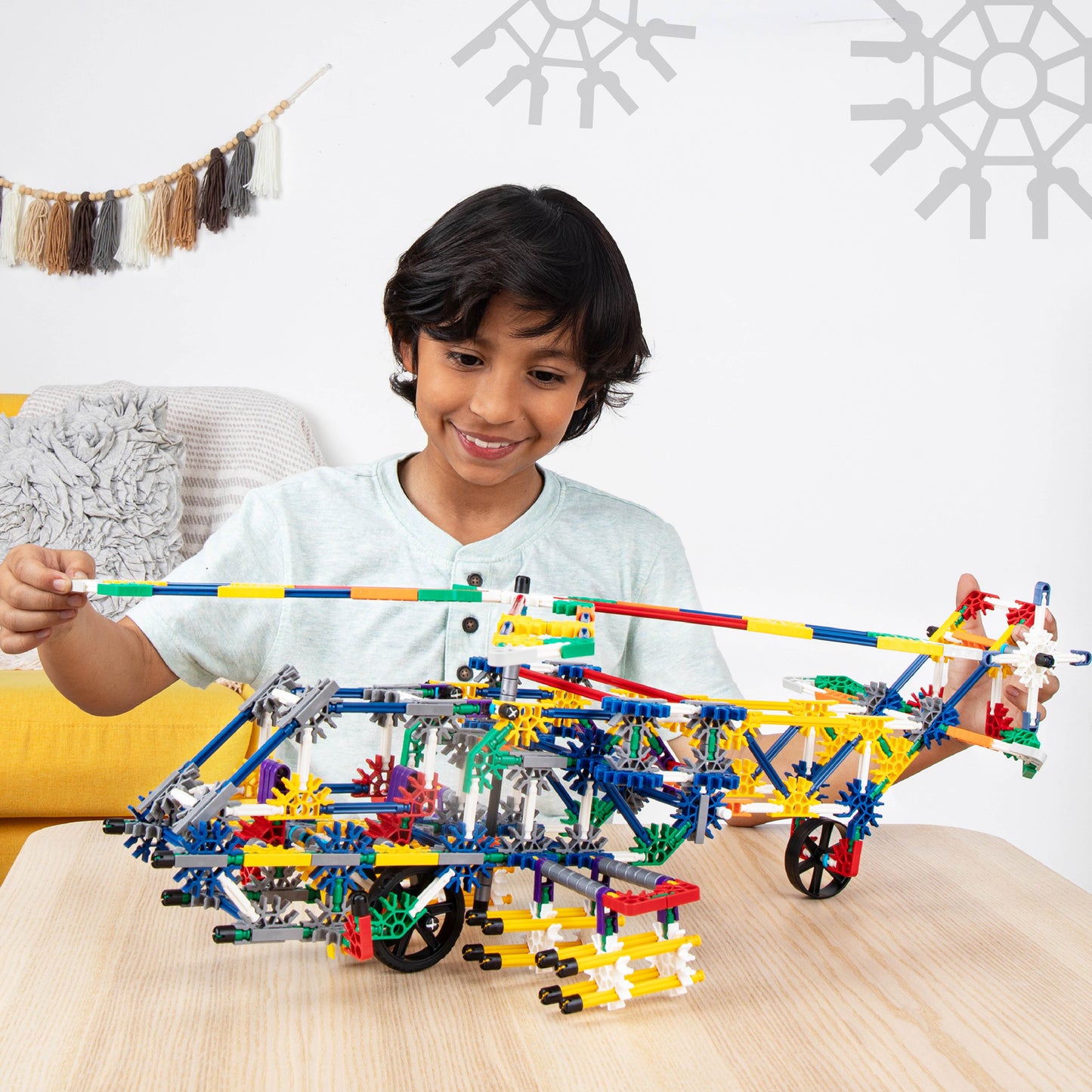 K'NEX Classics 863 pc/ 100 Model Building Set