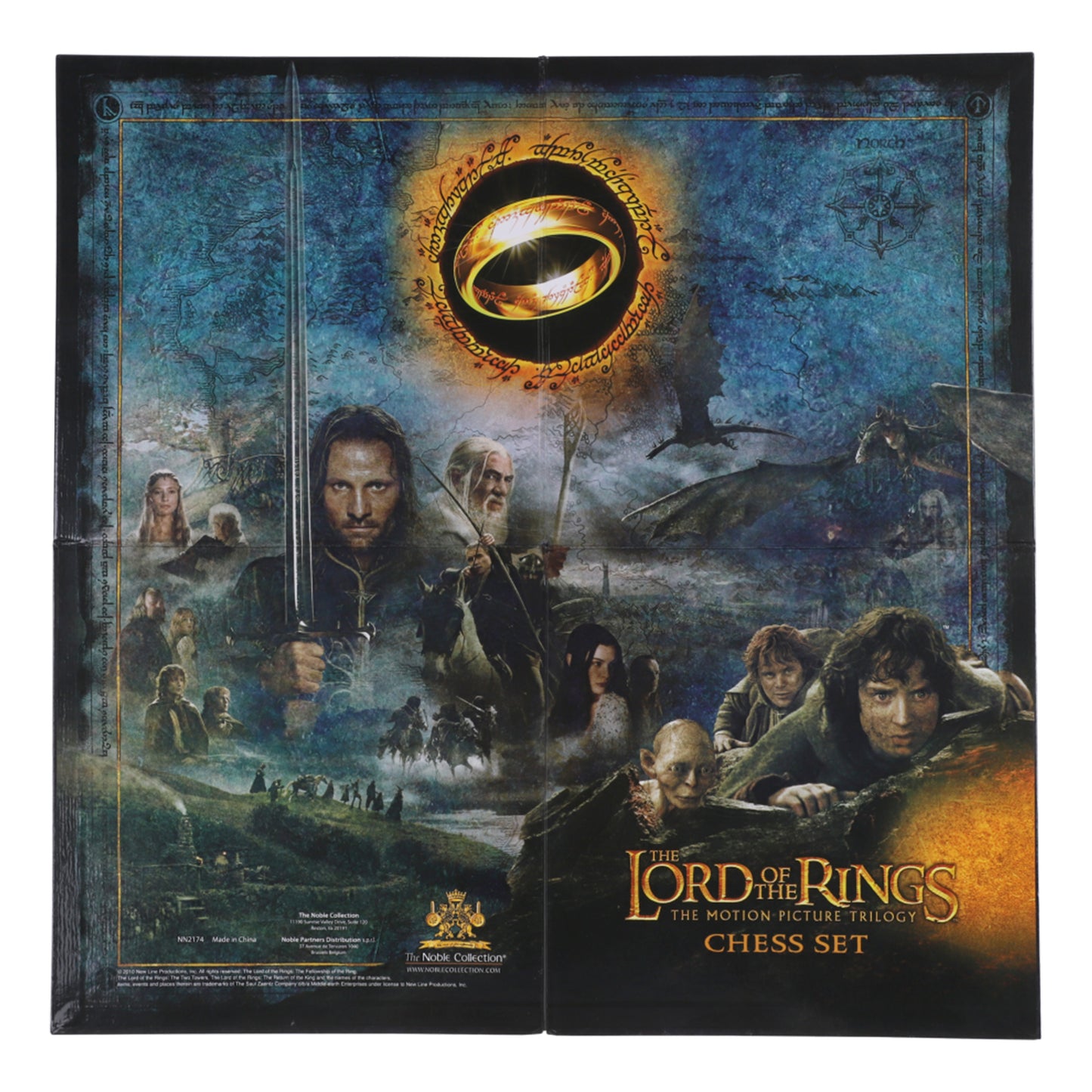 Lord of the Rings Battle for Middle-earth Chess Set