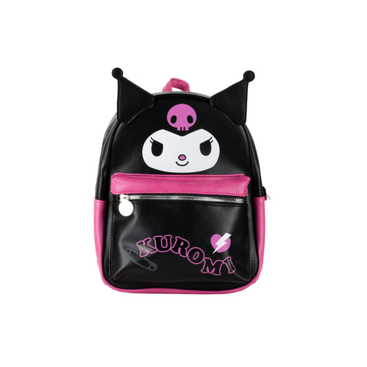 Sanrio Hello Kitty Kuromi Premium Faux Leather Backpack