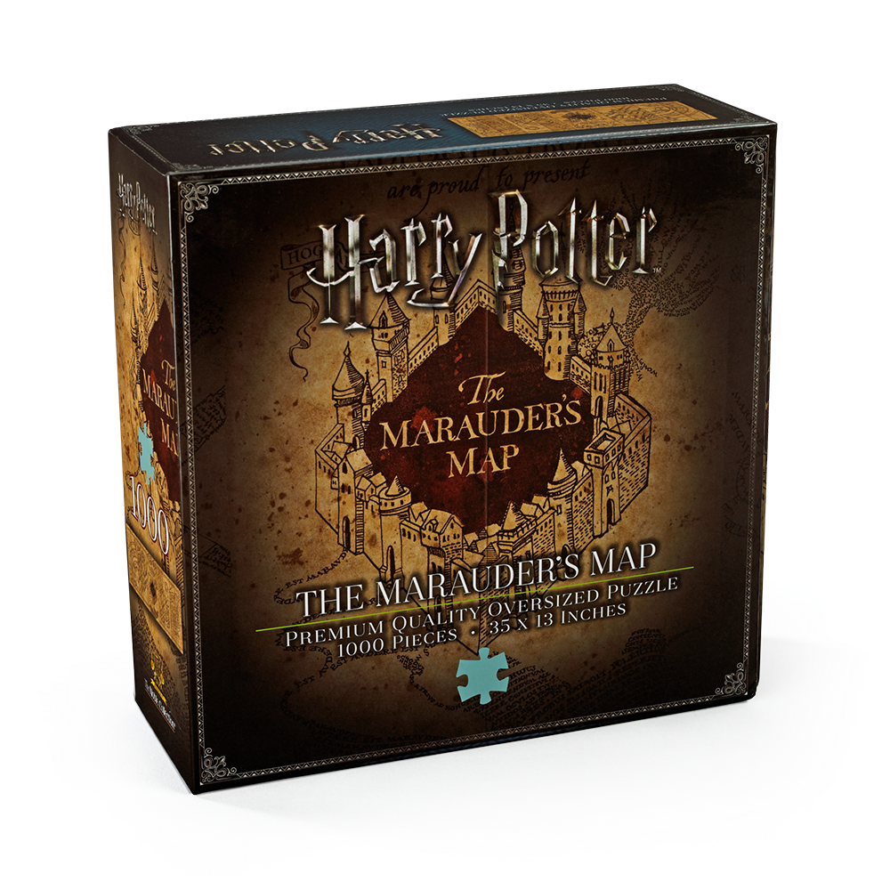 Harry Potter Marauders Map Puzzle 1000 Pcs