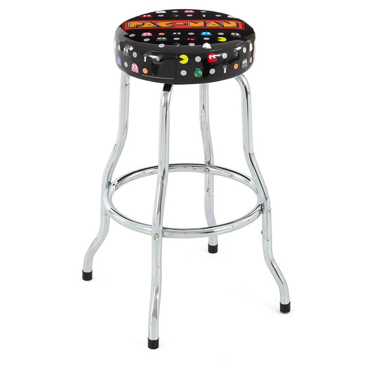 Arcade1Up Pac-Man Retro Adjustable Arcade Stool