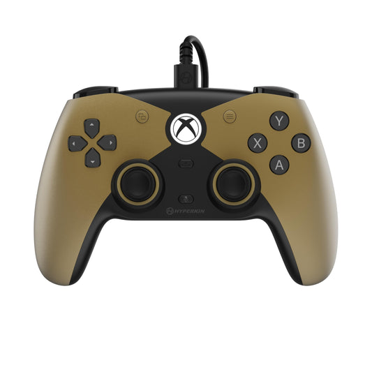 Hyperkin Competitor Wired Xbox Controller with Hall Effect Sticks (Gold) PRE-ORDER | Ship Date: 29/10/25