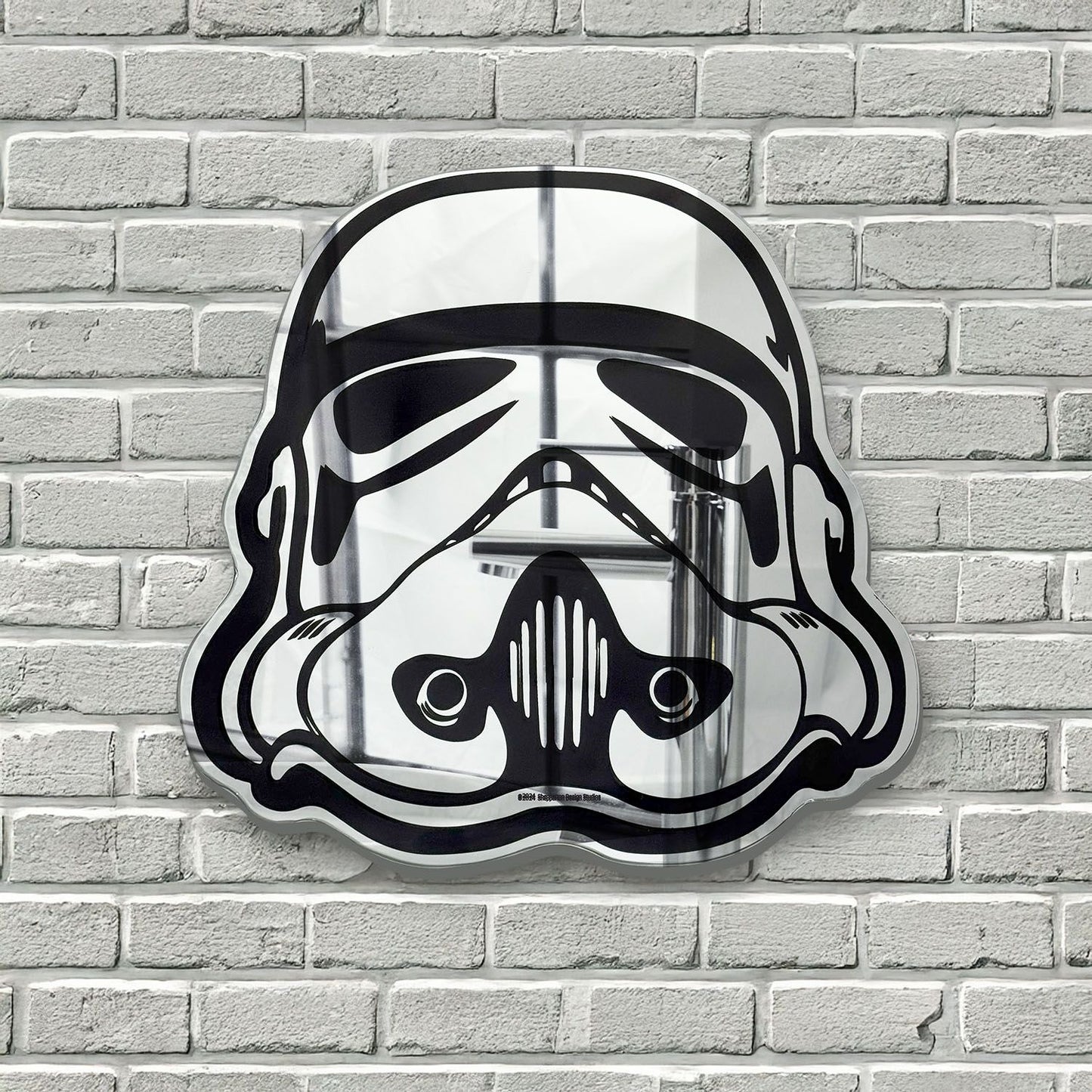 Original Stormtrooper: Helmet Wall Mirror - Star Wars Home Décor