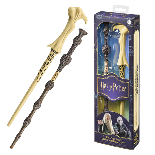 Elder Wand & Voldemort Role Play Wands Twin Pack