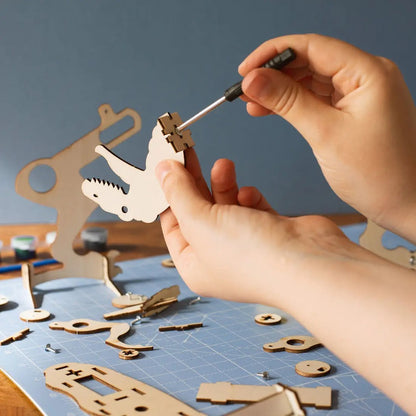 Thumbs Up! - Build Your Own RC Dinosaur! Buildable Interactive Toy Set