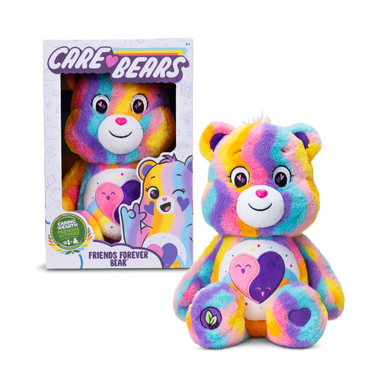Care Bears 35cm Medium Plush - Friends Forever Bear (Eco Friendly)