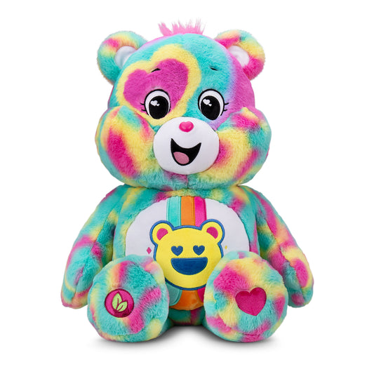 Care Bears 60cm Jumbo Plush - Good Vibes Bear  (Eco-Friendly)