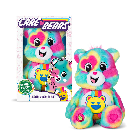 Care Bears 35cm Medium Plush - Good Vibes Bear  (Eco Friendly)