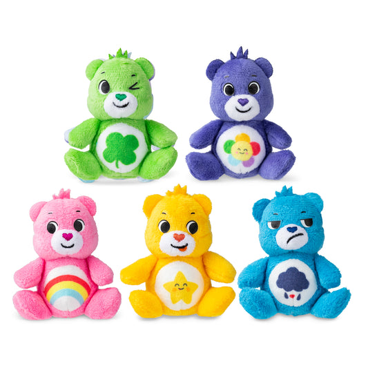 Care Bears Micro Plush 5 Pack (Cheer Bear, Laugh-A-Lot Bear, Good Luck Bear, Grumpy Bear & Harmony Bear)