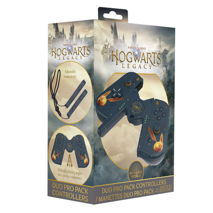 Freaks And Geeks Hogwarts Legacy - JoyCon L/R Gamepad + a pair Joy-Con Hand Wrist strap + L/R Gamepad bracket braces –