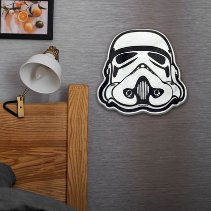 Original Stormtrooper: Helmet Wall Mirror - Star Wars Home Décor