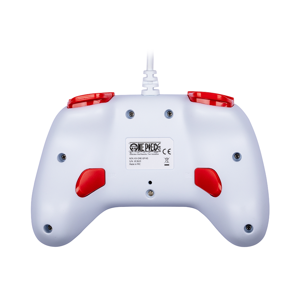 Konix One Piece White Nintendo Switch/PC Gaming Controller