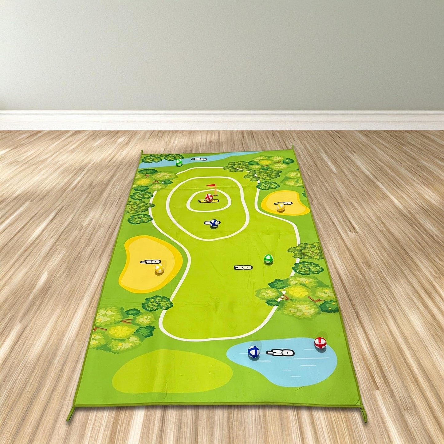 Golf Tee Mat Mini Golf Game for Home & Indoors