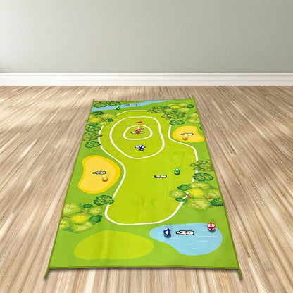 Golf Tee Mat Mini Golf Game for Home & Indoors
