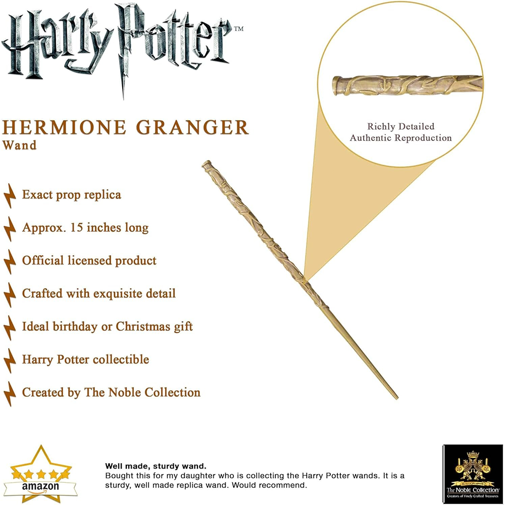 Hermione Granger’s Wand With Window box