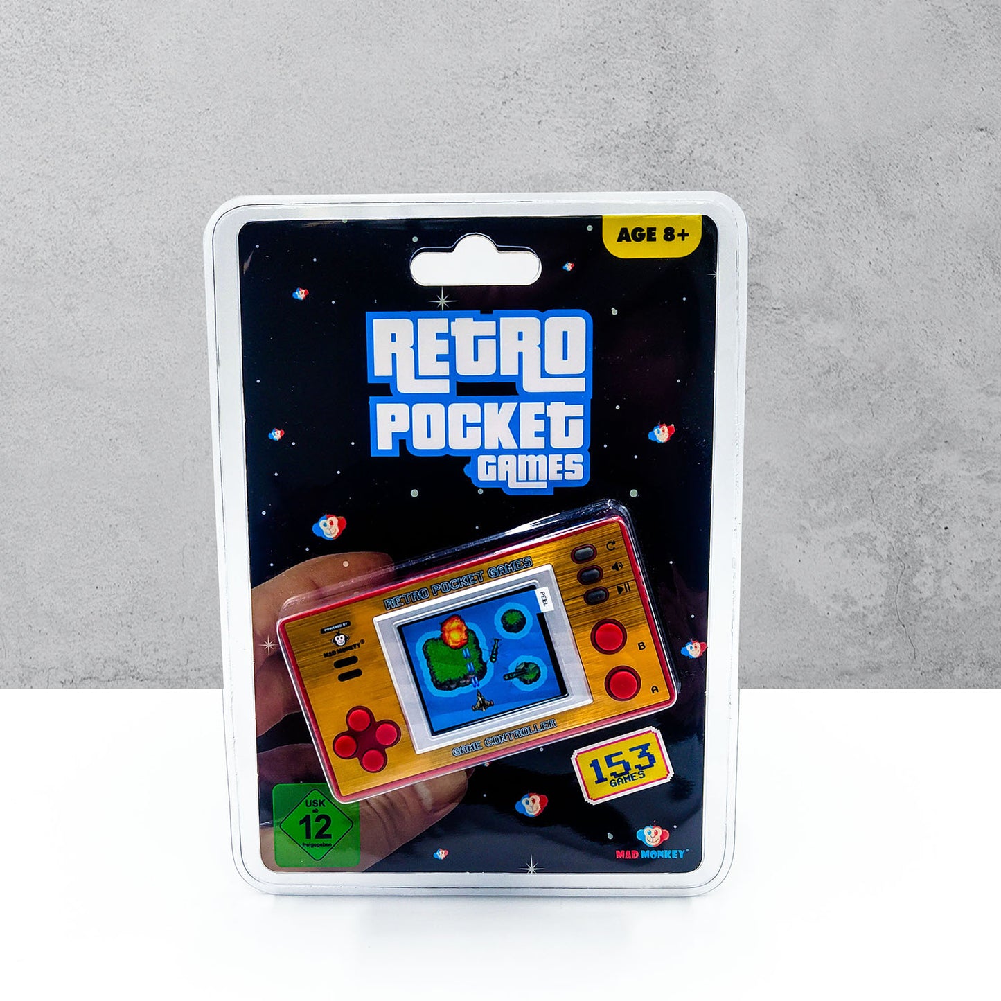 Mad Monkey - Retro Arcade Games - incl. 200x 8-Bit Games