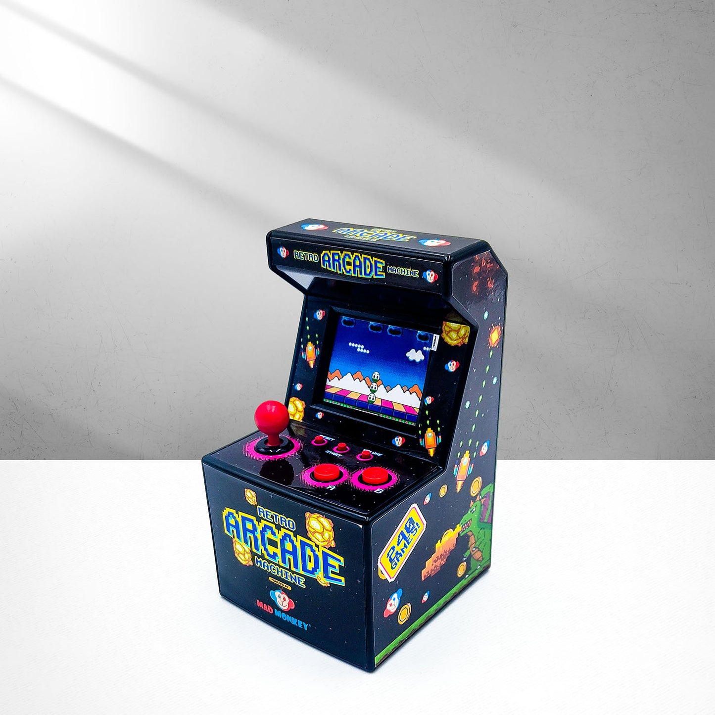 Mad Monkey - Retro Mini Arcade Machine - 240 x 8-Bit Games