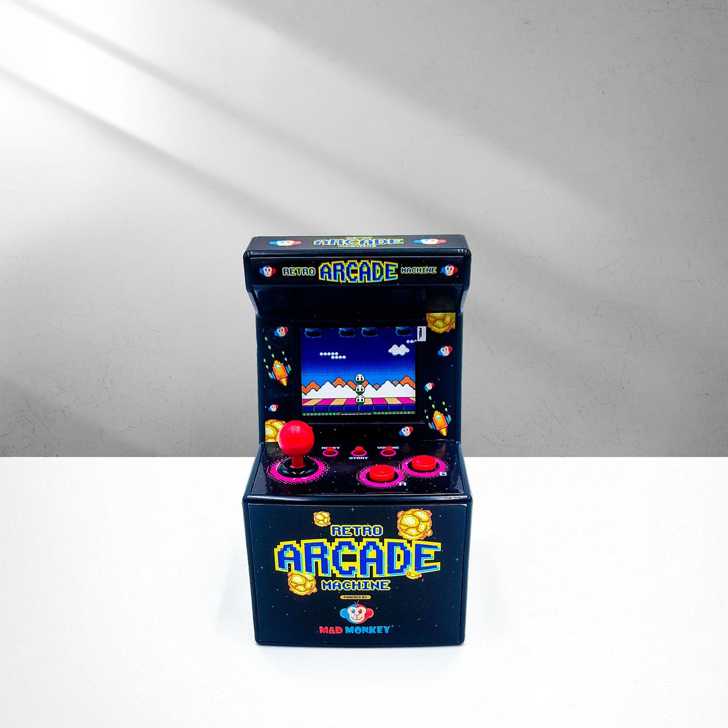 Mad Monkey - Retro Mini Arcade Machine - 240 x 8-Bit Games
