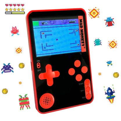 Mad Monkey - Retro Slim Console - incl. 300x 8-Bit Games