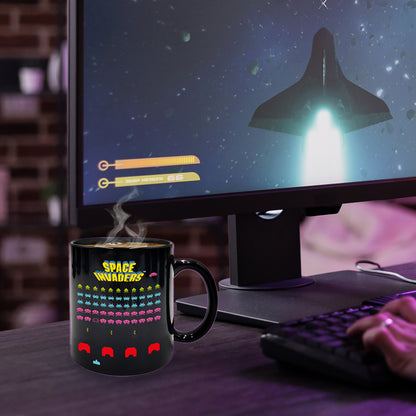 Space Invaders Heat Colour Change Mug - 350ml