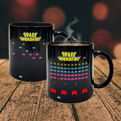Space Invaders Heat Colour Change Mug - 350ml