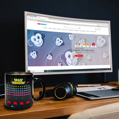 Space Invaders Heat Colour Change Mug - 350ml