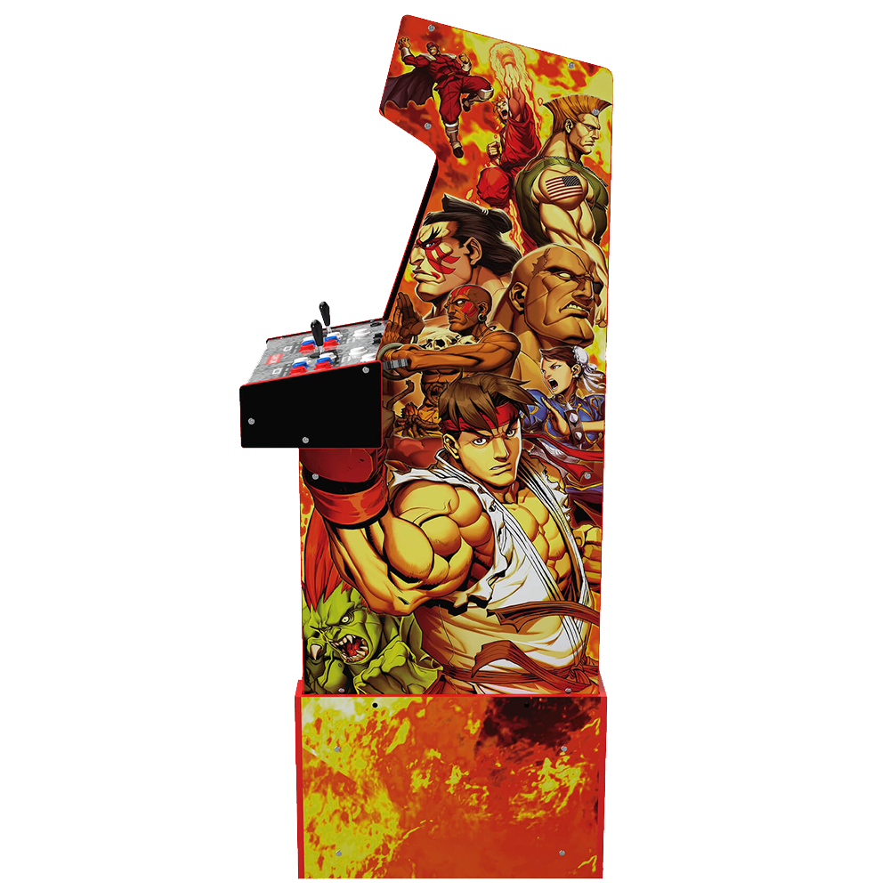 Arcade1Up Street Fighter Turbo Legacy Yoga Flame 14-in-1 Wifi Enabled Arcade Machine