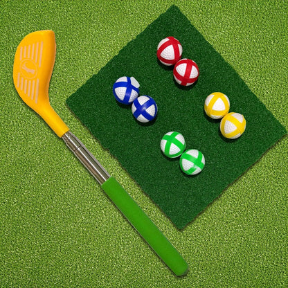 Golf Tee Mat Mini Golf Game for Home & Indoors