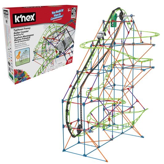 K'NEX Motorised Typhoon Frenzy Coaster 2 in 1 Building Set