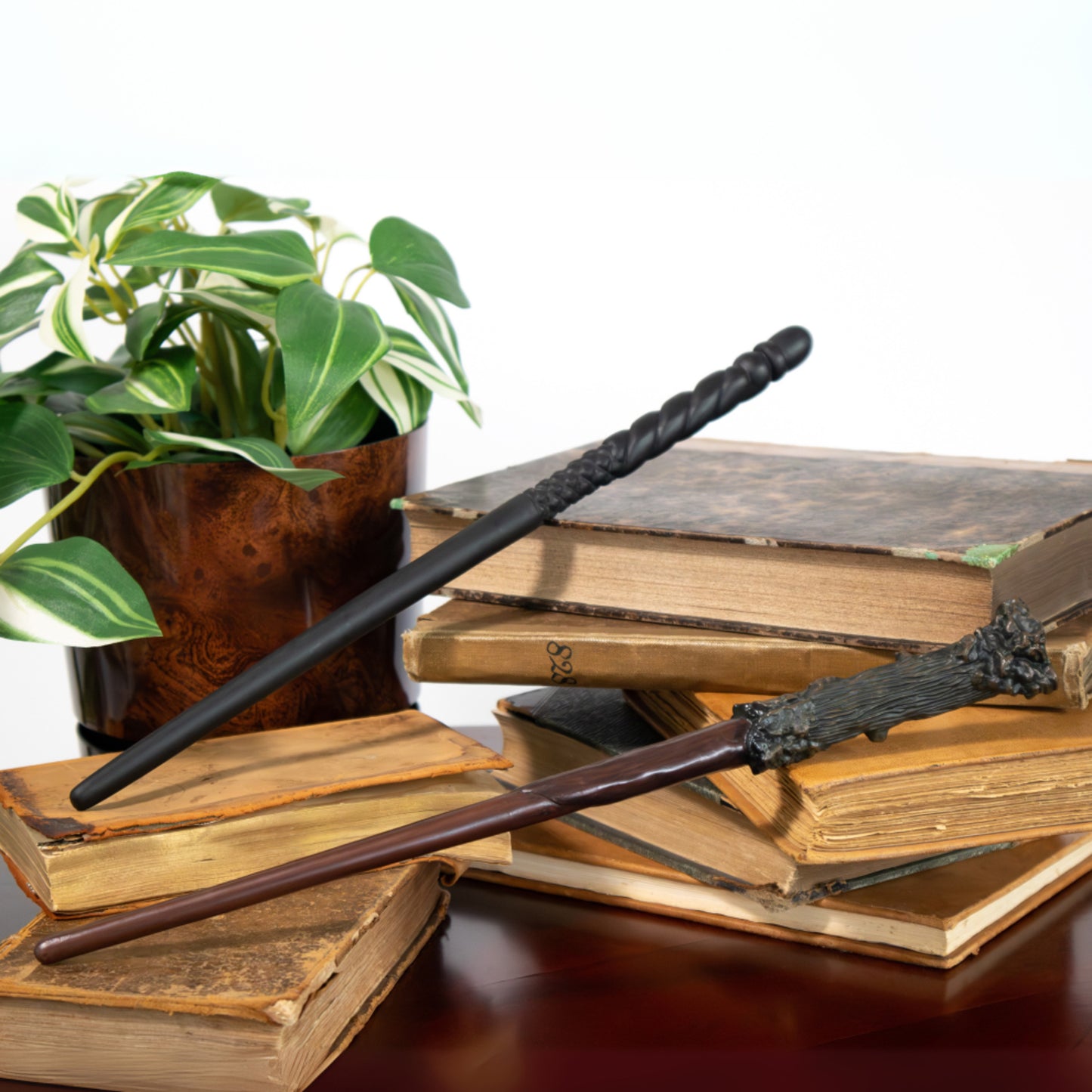 Harry Potter & Ginny Weasley PVC Role Play Wands Twin Pack