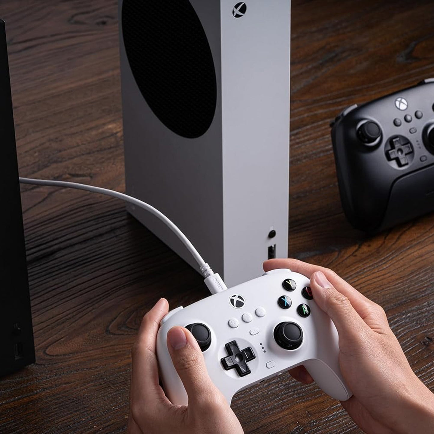 8BitDo Ultimate 3-mode Gaming Controller for Xbox Series X|S, Xbox One, Windows (White)