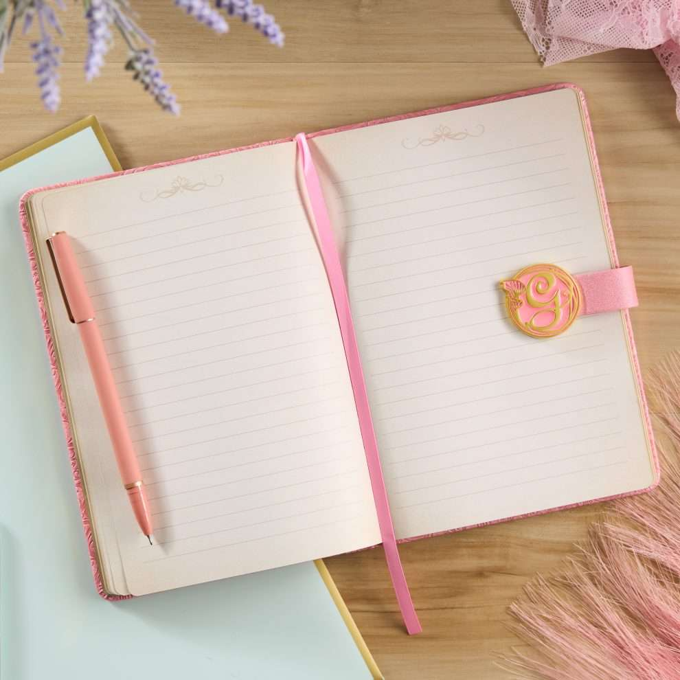 Wicked – Glinda’s Journal | Official A5 Leatherette Notebook with Gilded Pages & Magnetic Clasp