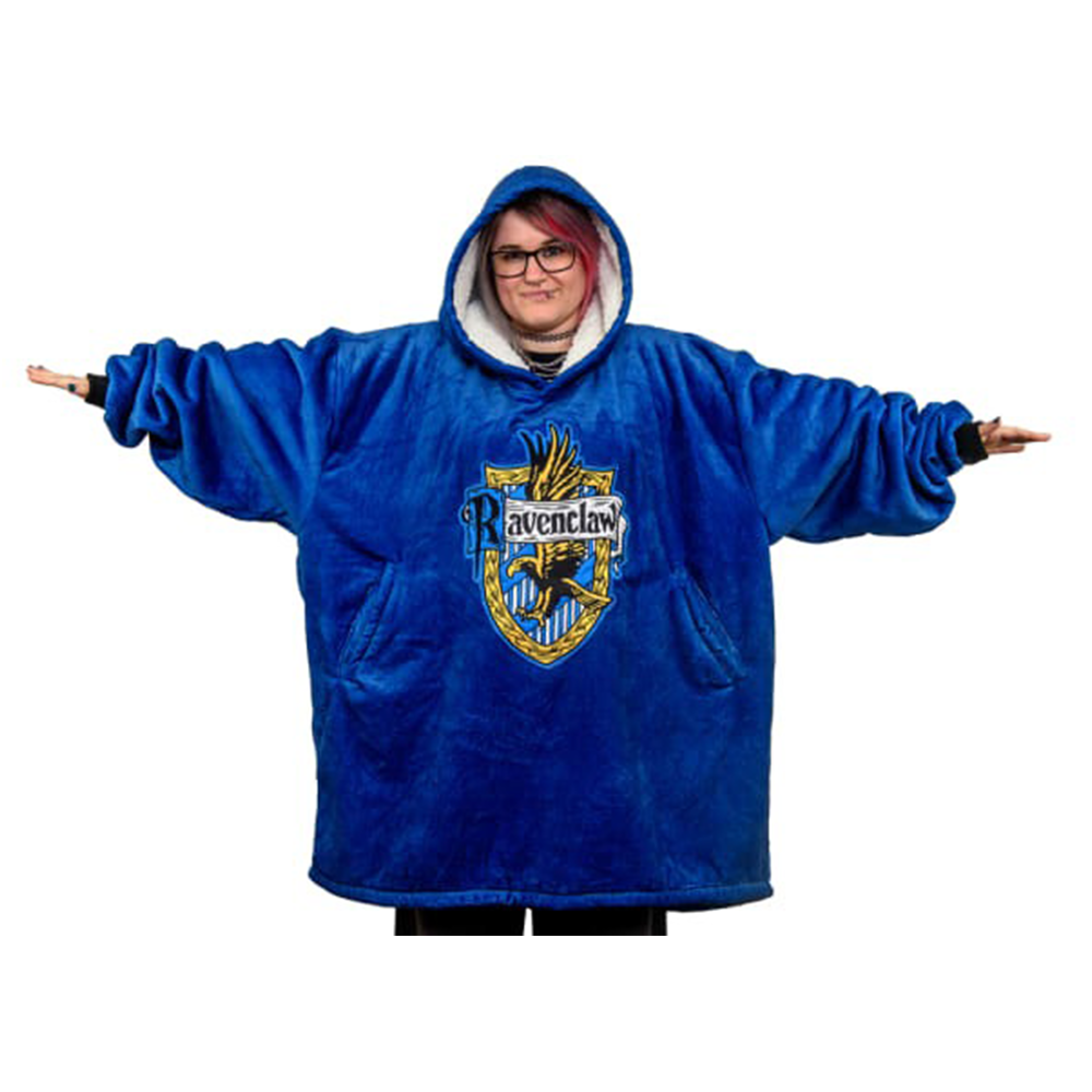 Harry Potter: Ravenclaw Oversized Blanket Hoodie - Sherpa-fleece lined