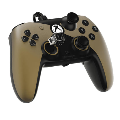 Hyperkin Competitor Wired Xbox Controller with Hall Effect Sticks (Gold) PRE-ORDER | Ship Date: 29/10/25