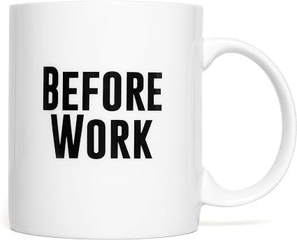 Thumbs Up! - Before Work After Work Mug and Wine Glass Set