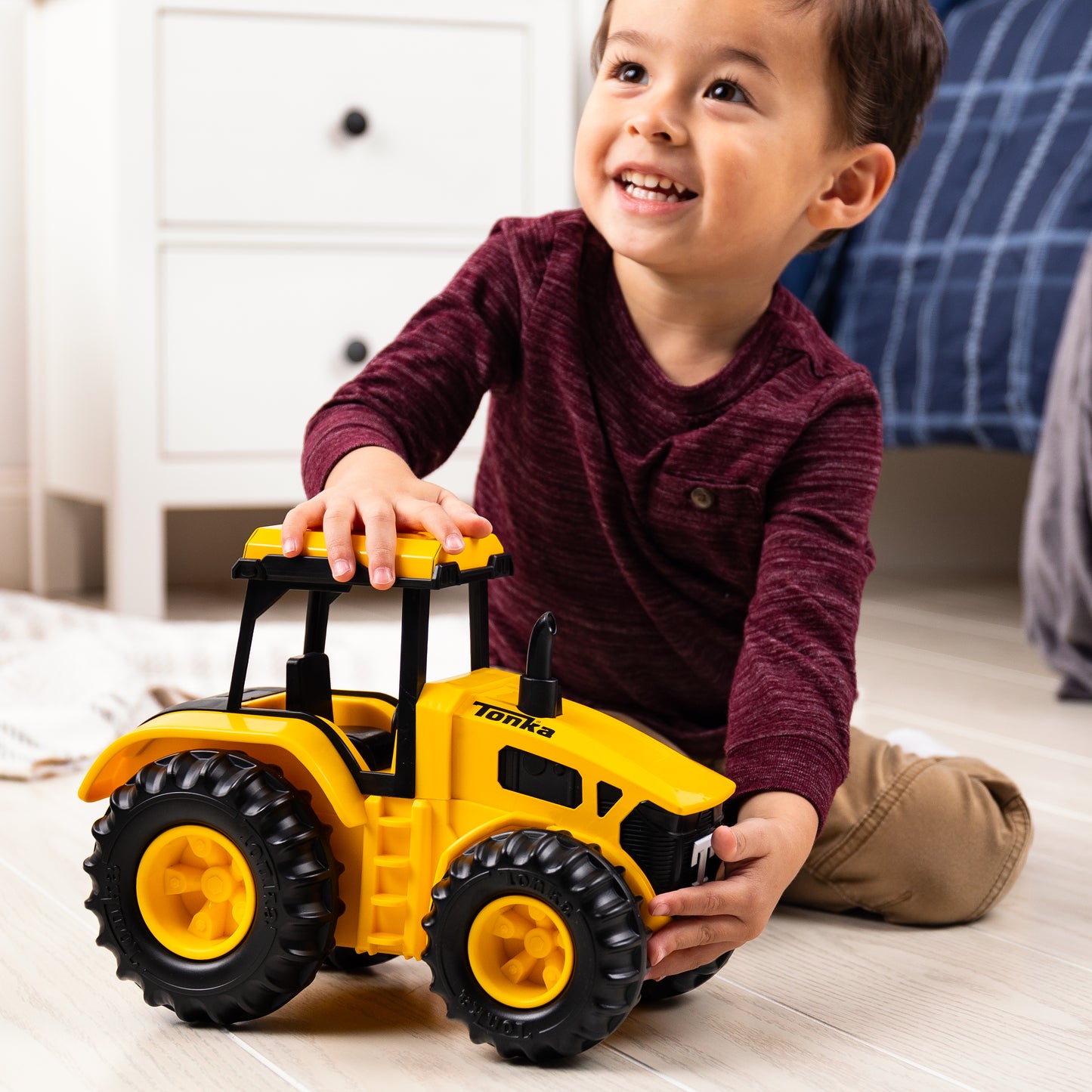 Tonka Steel Classics Tractor For Kids