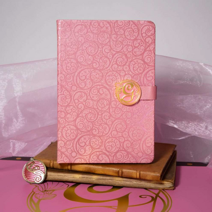 Wicked – Glinda’s Journal | Official A5 Leatherette Notebook with Gilded Pages & Magnetic Clasp